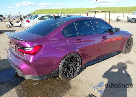 2021 BMW M3 Competition from USA, damaged, VIN WBS33AY0XMFK86112